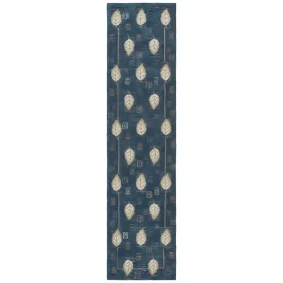 Safavieh Berkley Hand Hooked Wool Pile Rug In Blue