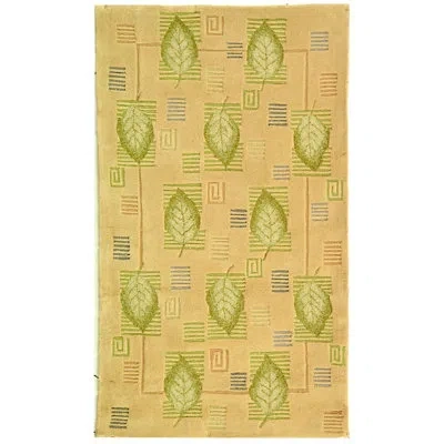 Safavieh Berkley Wool Pile Floral Rug In Beige