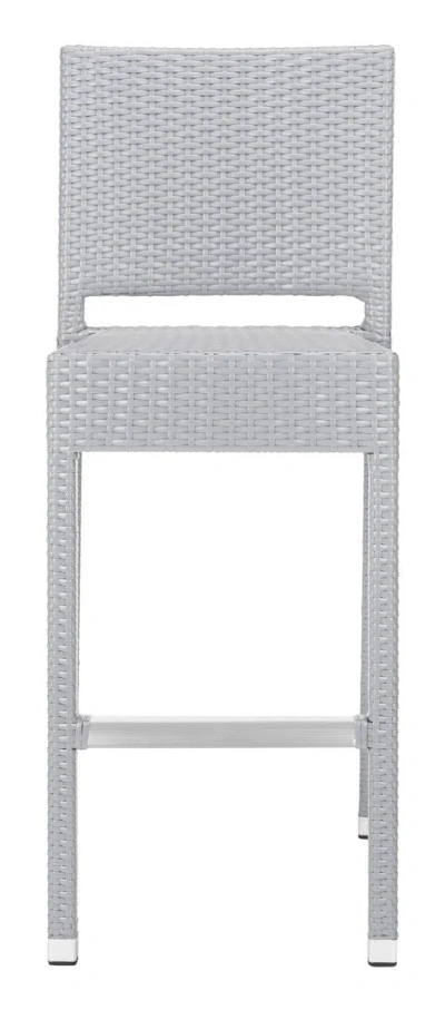 Safavieh Bethel Indoor-outdoor Bar Stool In Gray
