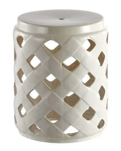 Safavieh Betli Garden Stool In Gray