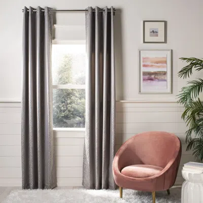 Safavieh Bilra Window Panel Wdt1023 In Gray