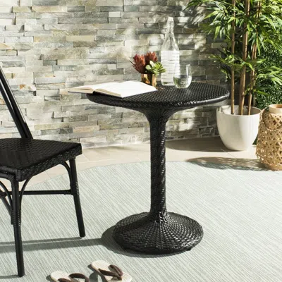 SAFAVIEH BILSON RATTAN BISTRO TABLE