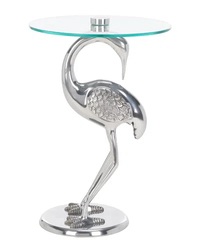 Safavieh Birbiglia Bird Base Accent Table In Metallic