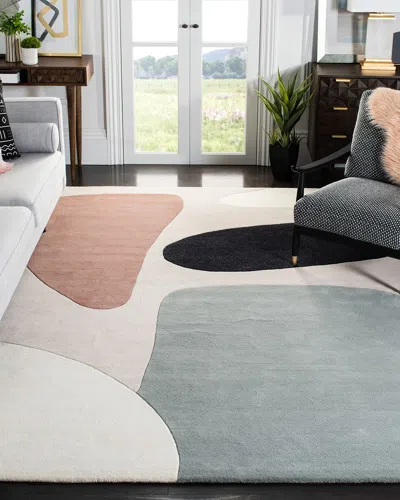 Safavieh Birch Hand-tufted Rug, 10' X 14' In Beige, Black