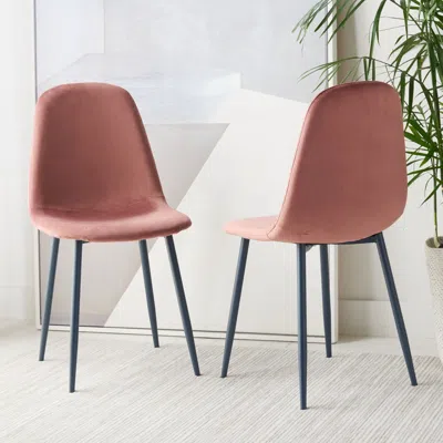 Safavieh Blaire Dining Chair In Pink