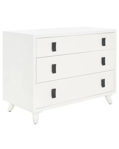 Safavieh Blaize 3 Drawer Chest In White