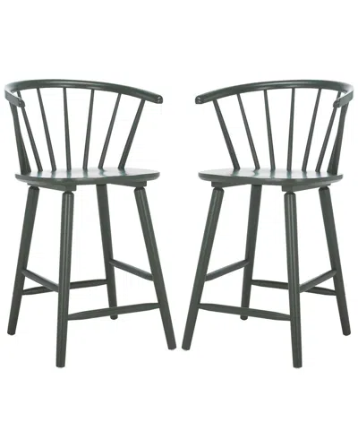 Safavieh Blanchard Counter Stool In Black