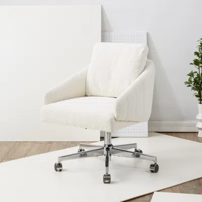 Safavieh Blayke Adjustable Desk Chair In White