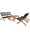 Safavieh Blaze Living Set In Natural