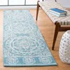 Safavieh Blossom Hand Made Area Rug, Blue / Ivory Traditional Style Non-shedding In Blue