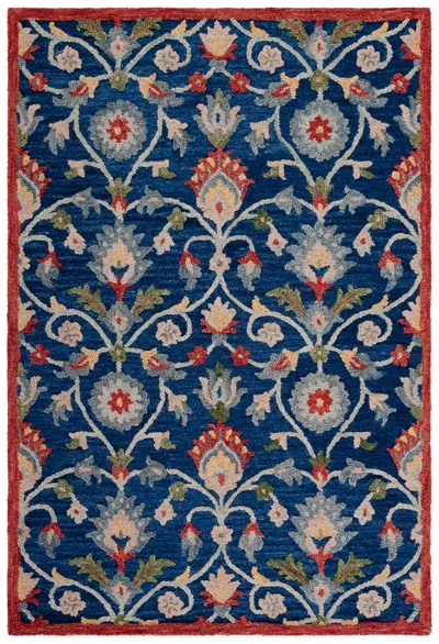 Safavieh Blossom Handmade Rug In Blue