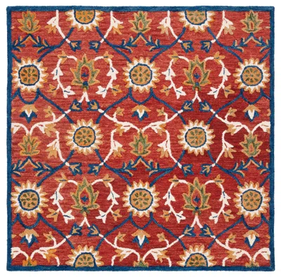 Safavieh Blossom Handmade Rug In Red