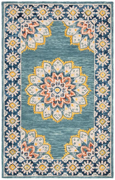 Safavieh Blossom Handmade Rug In Green