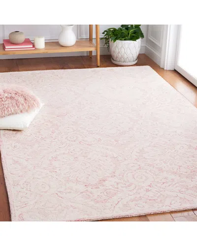 Safavieh Blossom Suzanne Hand Tufted Rug In Pink