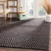 Safavieh Bohemian Hand Made Area Rug, Black / Ivory Contemporary Style Non-shedding In Pattern