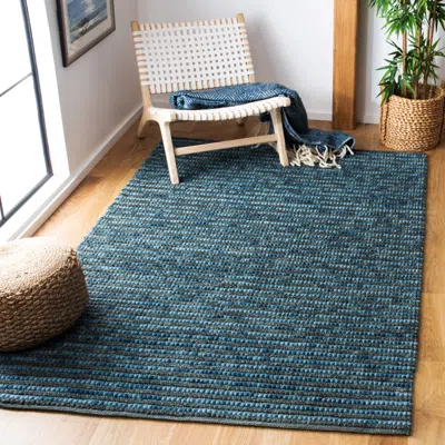 Safavieh Bohemian Hand Made Area Rug, Dark Blue / Multi Contemporary Style Non-shedding