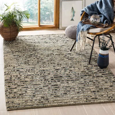 Safavieh Bohemian Hand Made Area Rug, Grey / Multi Contemporary Style Non-shedding