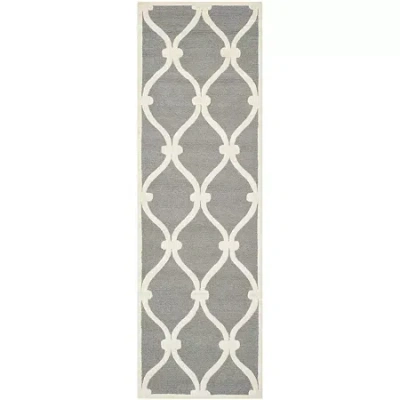 Safavieh Bois Geometric Hand-tufted Wool Rug In Gray