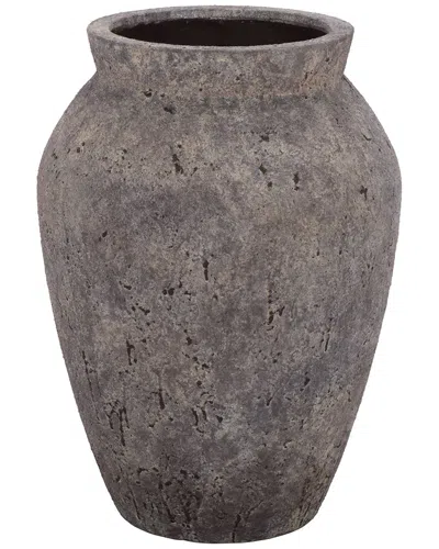 Safavieh Bolton Large Planter Pot In Brown