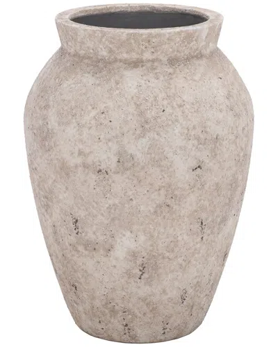 Safavieh Bolton Large Planter Pot In Neutral
