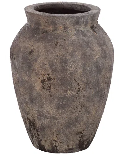 Safavieh Bolton Planter Pot In Brown
