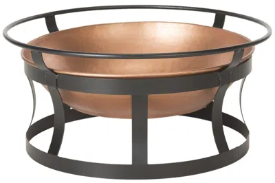 Safavieh Bonaire Fire Pit In Black