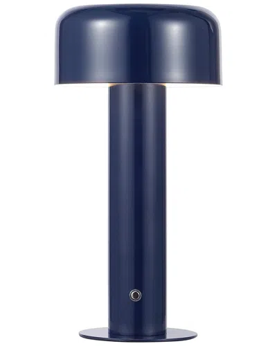 Safavieh Bonny 13.25in Table Lamp In Blue