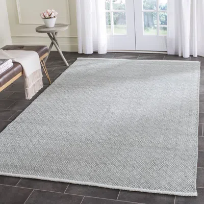 Safavieh Boston Flat Weave Area Rug, Grey Contemporary Style Easy Care