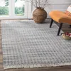 Safavieh Boston Flat Weave Area Rug, Grey / Ivory Transitional Style Easy Care In Gray