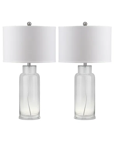 Safavieh Bottle 29in Glass Table Lamp