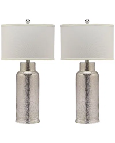 Safavieh Bottle 29in Glass Table Lamp