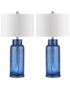 Safavieh Bottle 29in Glass Table Lamp