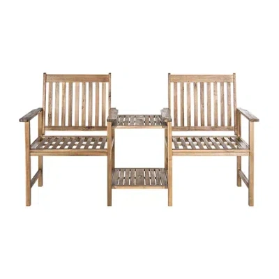Safavieh Brea Outdoor Collection Bench In Brown