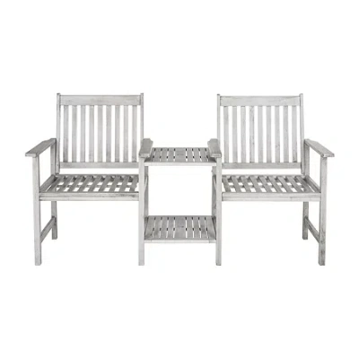 Safavieh Brea Outdoor Collection Bench In Gray