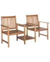 Safavieh Brea Outdoor Twin Seat Bench