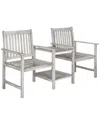 Safavieh Brea Outdoor Twin Seat Bench