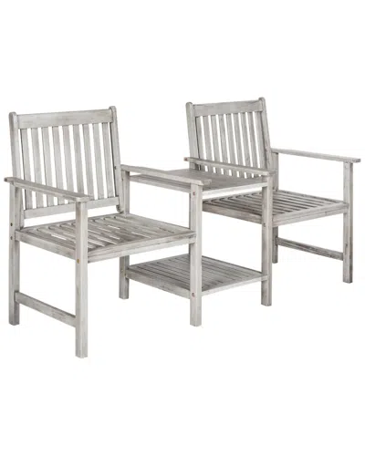 Safavieh Brea Outdoor Twin Seat Bench