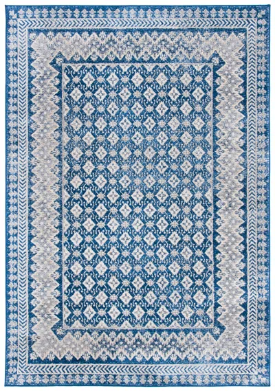 Safavieh Brentwood Collection Rug In Navy,beige