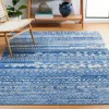 Safavieh Brentwood Machine Made Area Rug, Blue / Ivory Transitional Style Easy Care In Blue