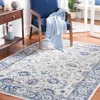Safavieh Brentwood Machine Made Area Rug, Blue / Light Grey Traditional Style Easy Care In Blue