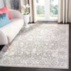 Safavieh Brentwood Machine Made Area Rug, Cream / Grey Traditional Style Easy Care In Gray