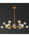 Safavieh Breyer Crystal Chandelier In Gold