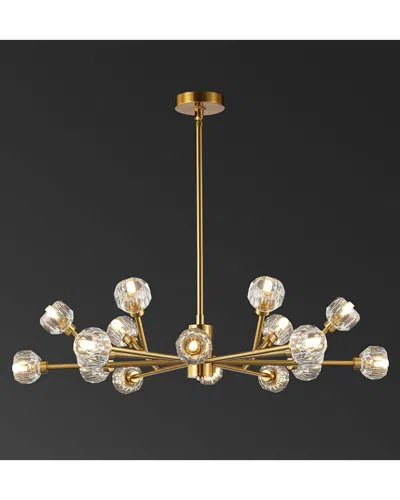 Safavieh Breyer Crystal Chandelier In Gold