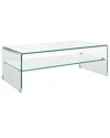 Safavieh Brioni Temp Glass Coffee Table