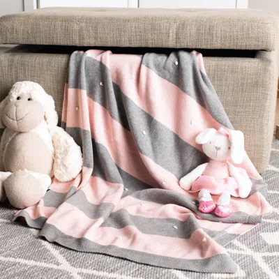 Safavieh Bubble Throw In Pink