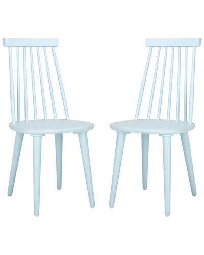 Safavieh Burris Side Chair In Blue