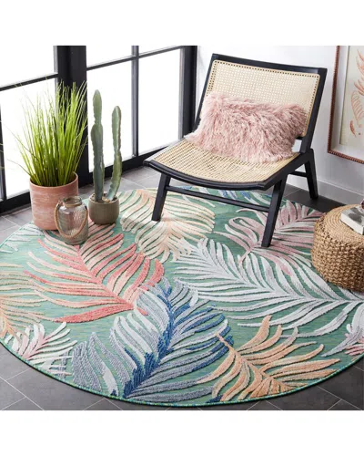 Safavieh Cabana Floralis Power-loomed Indoor/outdoor Rug In Multi