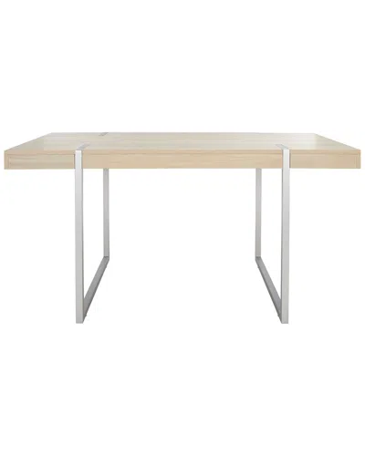 Safavieh Cael Dining Table In Beige