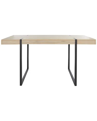 Safavieh Cael Dining Table In Beige