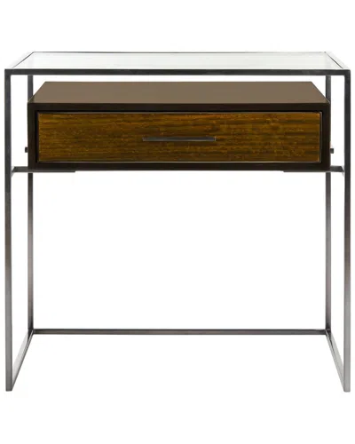 Safavieh Caelan Glass Side Table